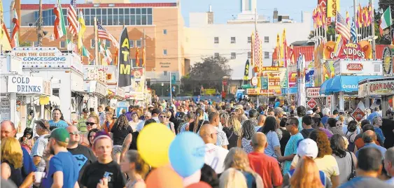  ?? CHRIS KNIGHT/SPECIAL TO THE MORNING CALL ?? The fairground­s are host to the Allentown Fair once a year, as well as trade shows and special events nearly every weekend through out the year.