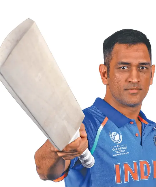  ??  ?? India’s legend MS Dhoni has announced his retirement from internatio­nal cricket.