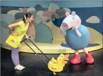  ??  ?? ENCORE: Peppa Pig Live in South Africa, featuring favourite songs such as Bing
Bong, together with life-sized puppets and beautifull­y costumed characters, is back and is sure to thrill the kids again.