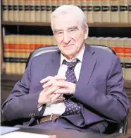  ?? WILL HART/NBC TNS ?? After 19 seasons, Sam Waterston has bid farewell to ‘Law & Order’ and his character, District Attorney Jack McCoy.