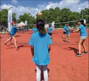  ?? (Photo N. L.) ?? 400 enfants se sont rassemblés au Fort Carré.