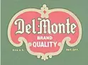  ??  ?? Del Monte old product label