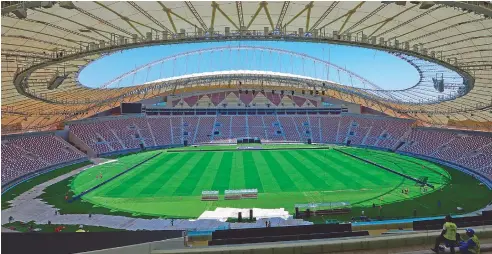  ??  ?? Khalifa Internatio­nal Stadium, una de las sedes de la Copa Mundial de Fútbol 2022.
Shuttersto­ck