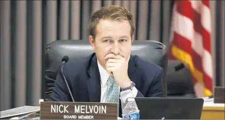  ?? Al Seib Los Angeles Times ?? NICK MELVOIN is still undecided on the pact with the eight unions. “There was an opportunit­y to drive a little harder line,” he says.