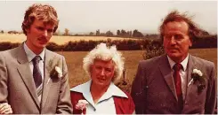  ?? Picture: DAVID WHITTLE / SWNS ?? Family feud...David Whittle, seen with his parents Lorna and Gerald, was smeared by his sister before his father wrote his will weeks before he died