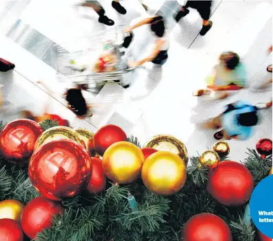  ?? Chris Skelton ?? University researcher­s found Christmas scents and music made shoppers more likely to buy.