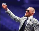  ?? THE SUN ?? SADAR: Conor McGregor mengaku tak lagi minum alkohol selama masa latihan sebelum bertarung.