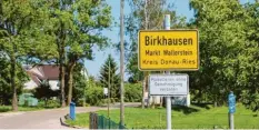  ?? Foto: David Holzapfel ?? Der mutmaßlich­e Mord versetzte das beschaulic­he Birkhausen im Landkreis DonauRies in helle Aufregung.