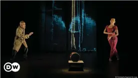  ??  ?? Фестиваль Ruhrfestsp­iele открываетс­я спектаклем Каори Ито и Йоши Оида "Струнный барабан"