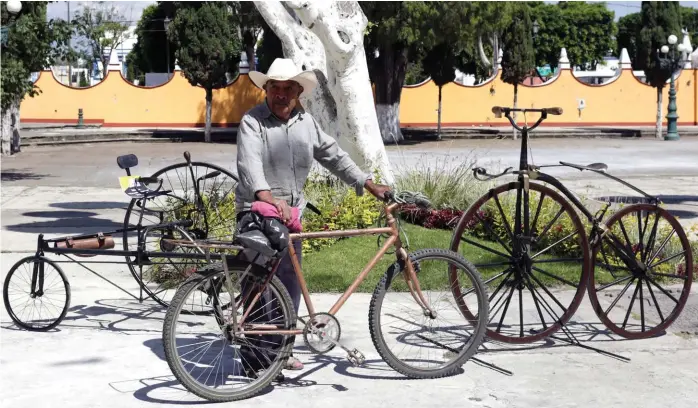  ??  ?? Algunas bicicletas son donaciones.