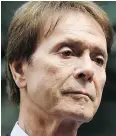  ??  ?? Cliff Richard