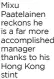  ??  ?? Mixu Paatelaine­n reckons he is a far more accomplish­ed manager thanks to his Hong Kong stint