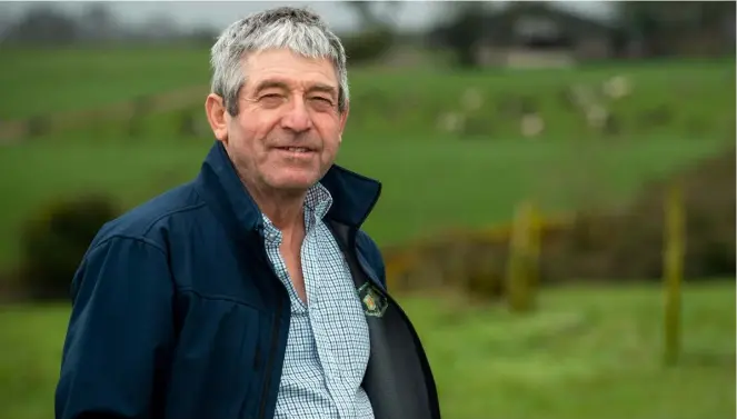  ?? PHOTOS: DOMINICK WALSH ?? Taking the reins: Newlyelect­ed Kerry IFA chairman Kenny Jones pictured on his farm at Kielduff, Tralee.