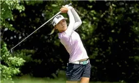  ?? GETTY IMAGES ?? Lydia Ko didn’t have her best day at the PGA Championsh­ip, a one-over 73 leaving her eight shots off the lead.