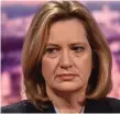  ??  ?? Seeking crackdown: British home secretary Amber Rudd