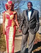  ?? CONTRIBUTE­D ?? Rev. Pastor Laurent Muvunyi and his wife, Nicole, were born in the Democratic Republic of the Congo and moved to the Dayton area more than 14 years ago. They have started ARDR Allies, a non-profit organizati­on of Rwandans helping Rwandans through developmen­t projects.