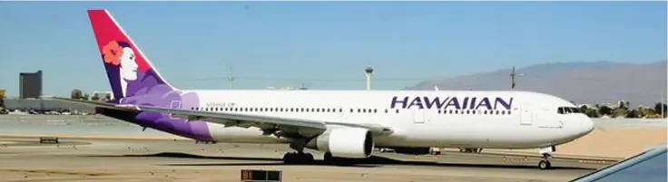  ??  ?? Hawaiian Airlines has extended its suspension of flights.