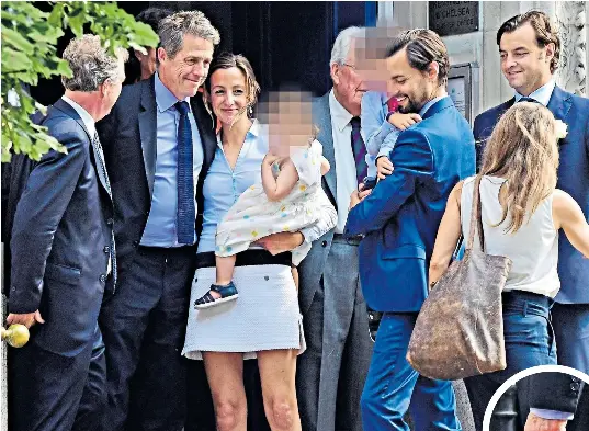 Love Finally Hugh Grant Marries For The First Time At 57 Pressreader