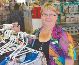  ?? Picture: Trudy Brown ?? EXPANDING SUCCESS: Bump2bub's Marg Hourston is settling in to her new store location at 88 Gill St, Charters Towers.