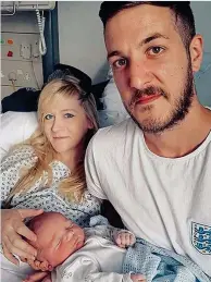  ??  ?? Treatment: Charlie Gard with his parents