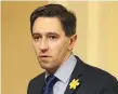  ??  ?? Health Minister Simon Harris will seek approval of wording