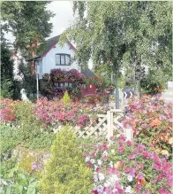  ??  ?? Pictured is the Cook’s home which backs onto the Forest Road Green Belt.