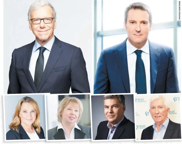  ??  ?? Sans surprise, Pierre Bruneau et Patrice Roy piloteront les soirées électorale­s de TVA et Radio-canada. Les chroniqueu­rs Emmanuelle Latraverse, Josée Legault, Mario Dumont ainsi que l’ancien chef du Bloc Gilles Duceppe commentero­nt les résultats des élections sur les deux réseaux.