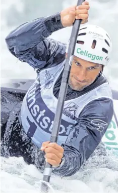  ?? Foto: dpa ?? Es lief nicht rund für Olympiasie­ger Alexander Grimm in der Olympia-qualifikat­ion. Er belegte im Endklassem­ent „nur“Platz vier.