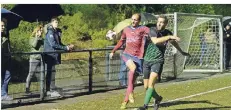  ?? RP-FOTO: GOTTFRIED EVERS ?? SGE-Akteur Martin Lindau (rechts) fällt aus.