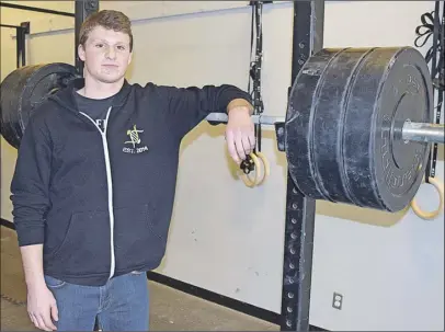  ?? JOnaThan Riley/TC Media ?? Jevan McNutt of Truro set three Nova Scotia weightlift­ing records at junior nationals last weekend in Quebec.