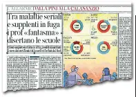  ??  ?? L’allerta L’inchiesta sui «prof fantasma» pubblicata ieri sulla cronaca di Milano del Corriere