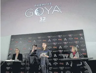  ??  ?? En esta cita virtual, los apasionado­s por el cine podrán asistir a talleres con ganadores de Goya.EFE