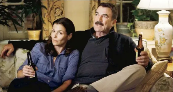  ?? FOTO: UNIVERSAL CHANNEL ?? ‘Blue Bloods’ es protagoniz­ada por Bridget Moynahan y Tom Selleck.