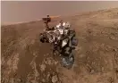  ?? FOTO: TT / MSSS VIA AP / JPL-CALTECH / NASA ?? Nasa-sonden Curiosity har hittat organiskt material i Marsytan.