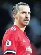  ??  ?? Zlatan Ibrahimovi­c