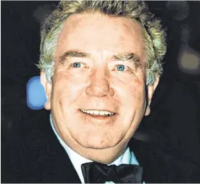  ??  ?? Tributes: Praise for the late Albert Finney poured in after his death yesterday