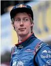  ??  ?? New Zealand driver Brendon Hartley made his Formula One debut last year.