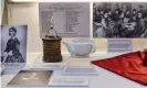  ?? Photograph: British Red Cross Museum & Archives ?? Florence Nightingal­e’s lamp on display in the museum.