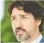  ??  ?? Prime Minister Justin Trudeau