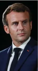  ?? © ?? Emmanuel Macron.
EPA-EFE