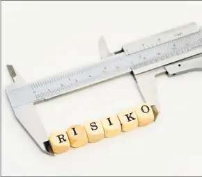  ?? [ Fotolia/Marco2811] ?? Risken lassen sich messen – von Experten.