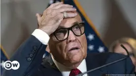  ??  ?? Rudy Giuliani, a former mayor of New York City, went on to become President Donald Trump's personal lawyer