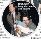  ??  ?? IDOL With baby Mercedes and Joanne