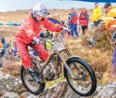  ??  ?? Joanne Coles (Gas Gas). Section: Creag Lundie. Best Up To 200cc. A revelation at the event, she joined in the fight for the best female as the top three was covered by just 13 marks.