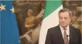  ?? IMAGOECONO­MICA ?? Al Senato.
Il premier Mario Draghi interverrà oggi alle 15 per le comunicazi­oni in vista del Consiglio europeo del 23 e 24 giugno.