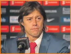  ??  ?? Almeyda deja de ser el estratega del Rebaño