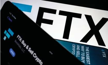  ?? Photograph: Leon Neal/Getty ?? FTX, along with its rival Binance, processes the majority of cryptocurr­ency trades around the world.