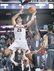  ?? Gina Ferazzi Los Angeles Times ?? USC’S Bennie Boatwright scored 21 points with 11 rebounds in the Trojans’ victory over Santa Clara.