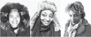  ?? TIFFANY D. JACKSON ?? Dhonielle Clayton, clockwise from top left, Tiffany D. Jackson, Nic Stone, Nicola Yoon, Ashley Woodfolk and Angie Thomas are the co-authors of“Whiteout.”The six writers previously collaborat­ed on the 2021 novel“Blackout.”