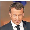  ?? FOTO: DPA ?? Präsident Emmanuel Macron jüngst beim EU-Gipfel
